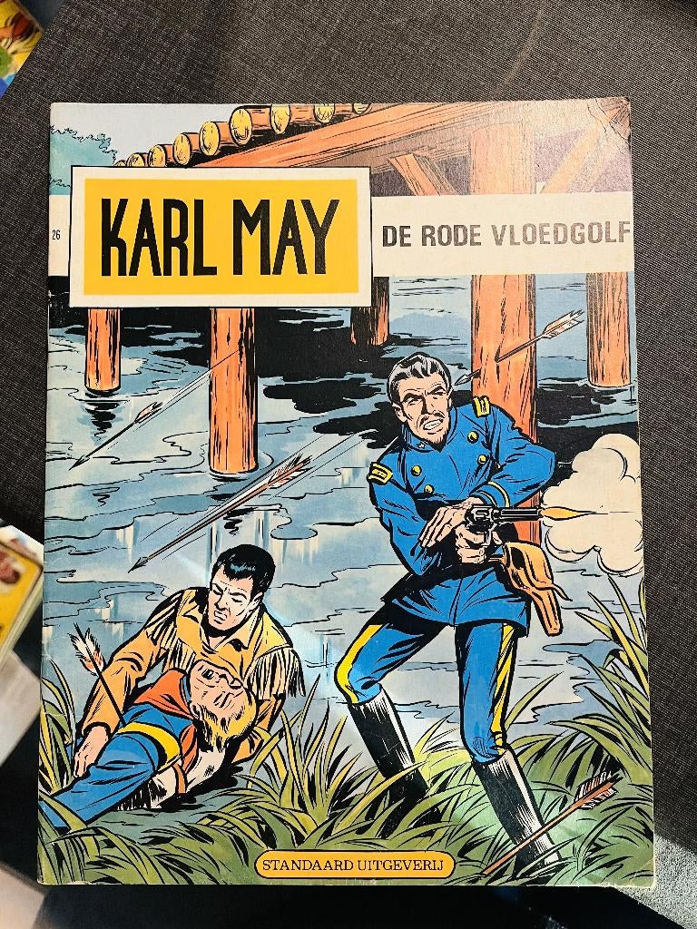 Karl May strip, Eén stripboek, Ophalen of Verzenden, Gelezen, Standaard Uitgeverij