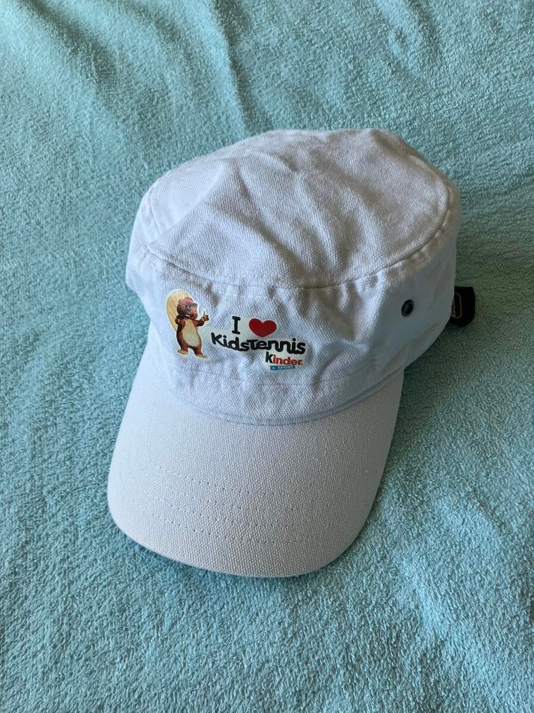 Kinder chocolade pet casquette kids tennis I love Tennis, Jongen of Meisje, Ophalen of Verzenden, 146 t/m 152, Kids Tennis