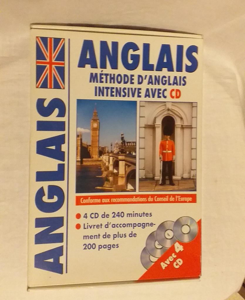 Anglais 4 CD, Enlèvement ou Envoi, Comme neuf, Cours de langue, Autre