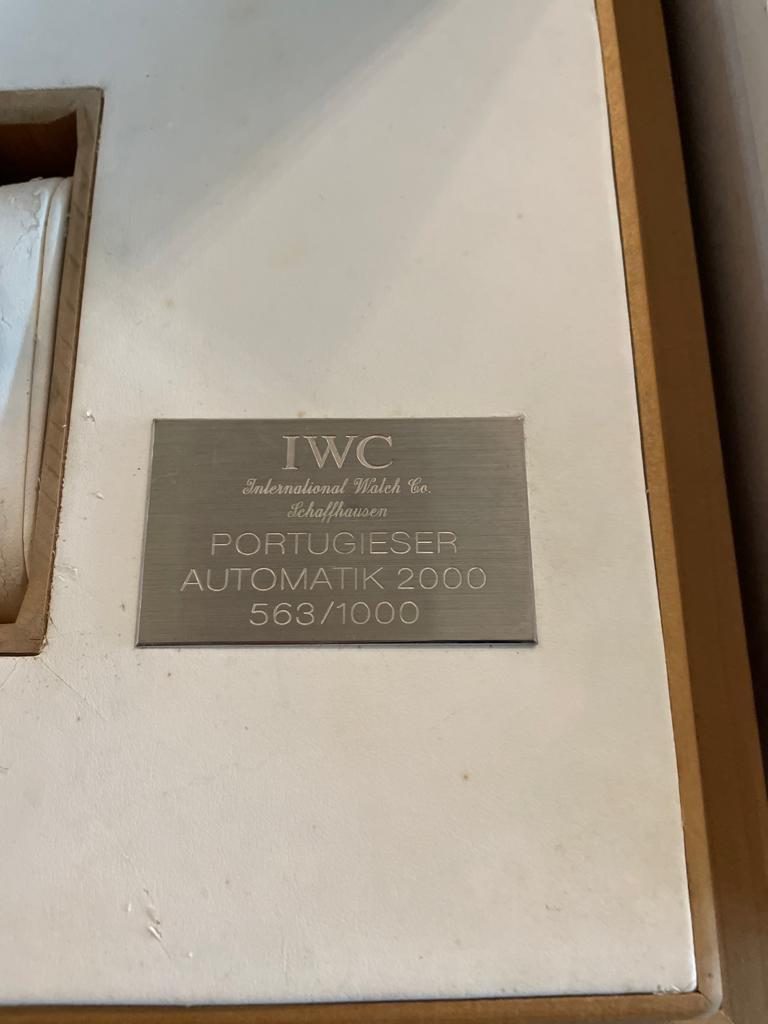 IWC Portugaise Automatique 2000, Montre-bracelet, Autres marques, Cuir, Enlèvement