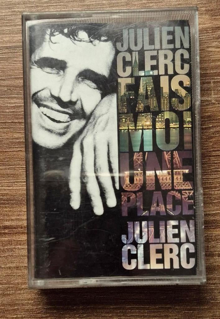 Cassette K7 Tape Julien Clerc – Fais-Moi Une Place FR 1990, Enlèvement ou Envoi, Utilisé, Pop, Originale