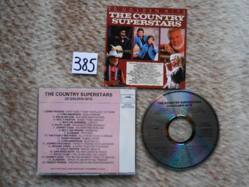 CD The Country Superstars (20 Golden Hits), Cd's en Dvd's, Cd's | Country en Western, Ophalen of Verzenden, Gebruikt
