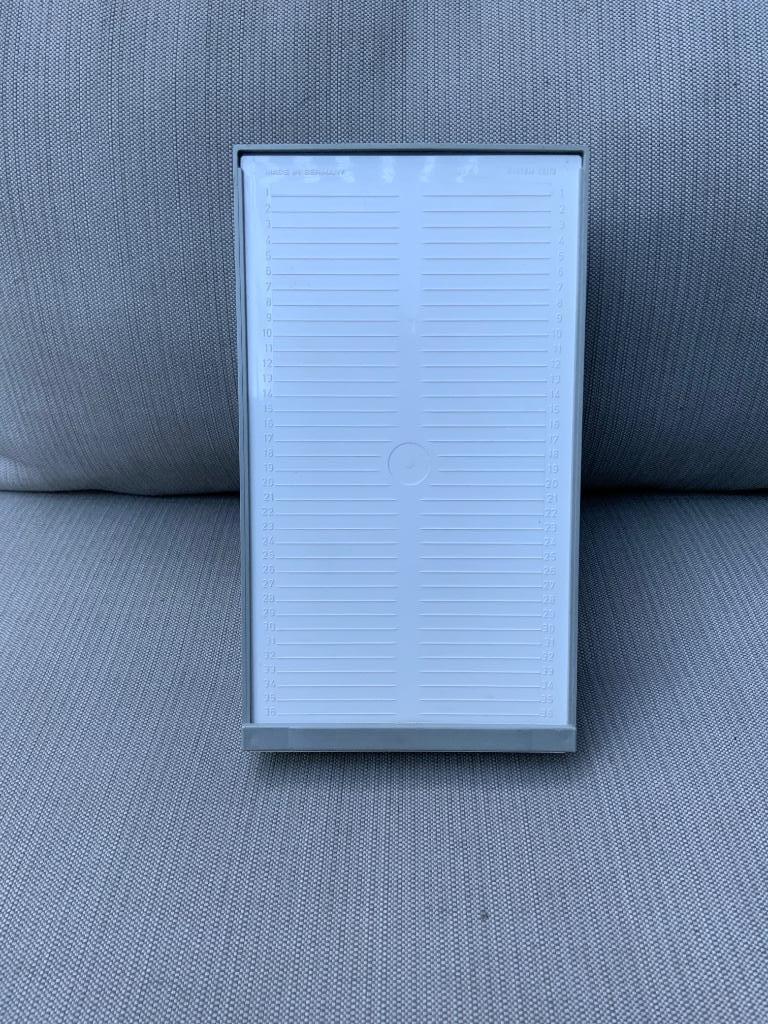 Boîte de rangement pour dias, TV, Hi-fi & Vidéo, Projecteurs dias, Enlèvement ou Envoi, Utilisé