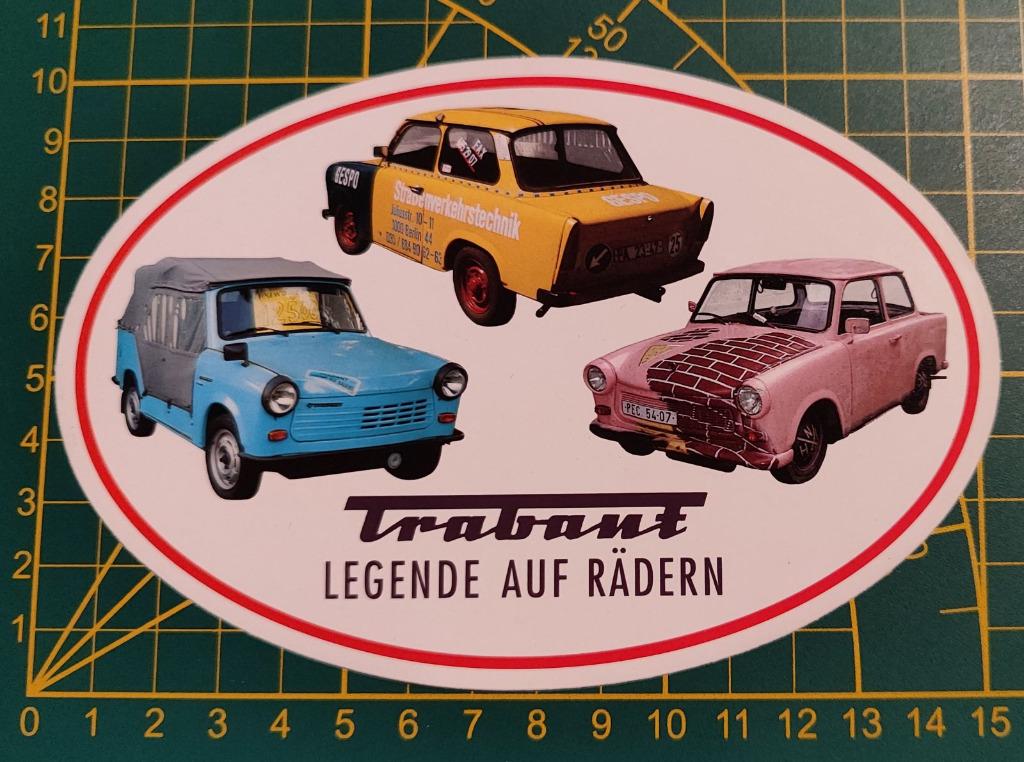 Sticker Trabant DDR, Enlèvement ou Envoi, Comme neuf