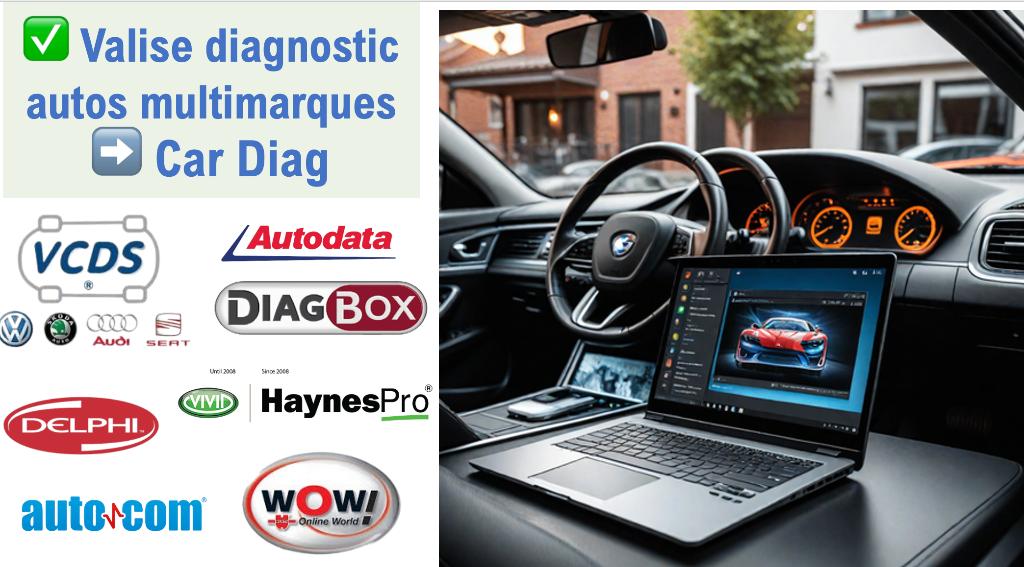Ordinateur de diagnostic autos toutes marques complet, Enlèvement ou Envoi, Neuf