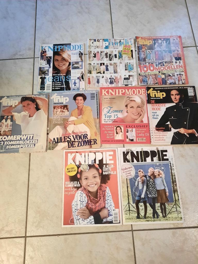 Coudre des magazines knip, knippie, Enlèvement ou Envoi, Comme neuf, Autres types