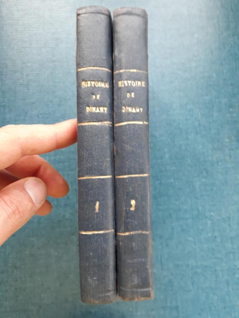 Geschiedenis van Dinant: Deel 1;2 (1893), Ophalen of Verzenden, Gelezen, Henri Hachez