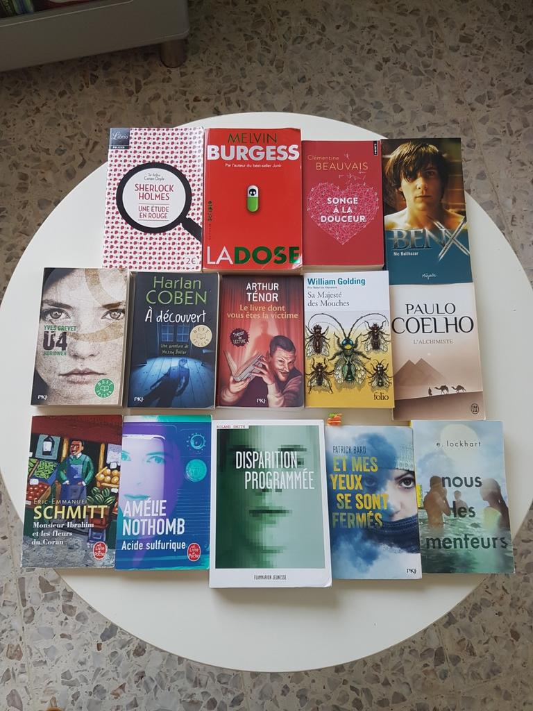 Différents livres demandés durant parcours scolaire secondai, Livres, Enlèvement ou Envoi, Comme neuf