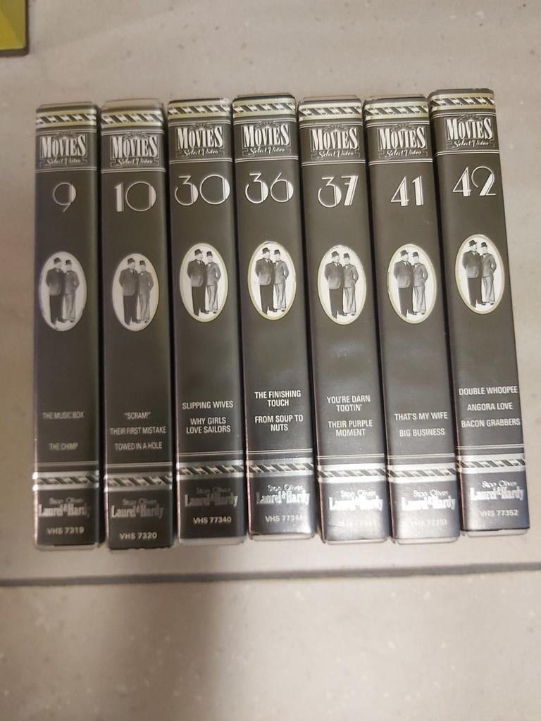Laurel & Hardy video's, Cd's en Dvd's, Ophalen of Verzenden