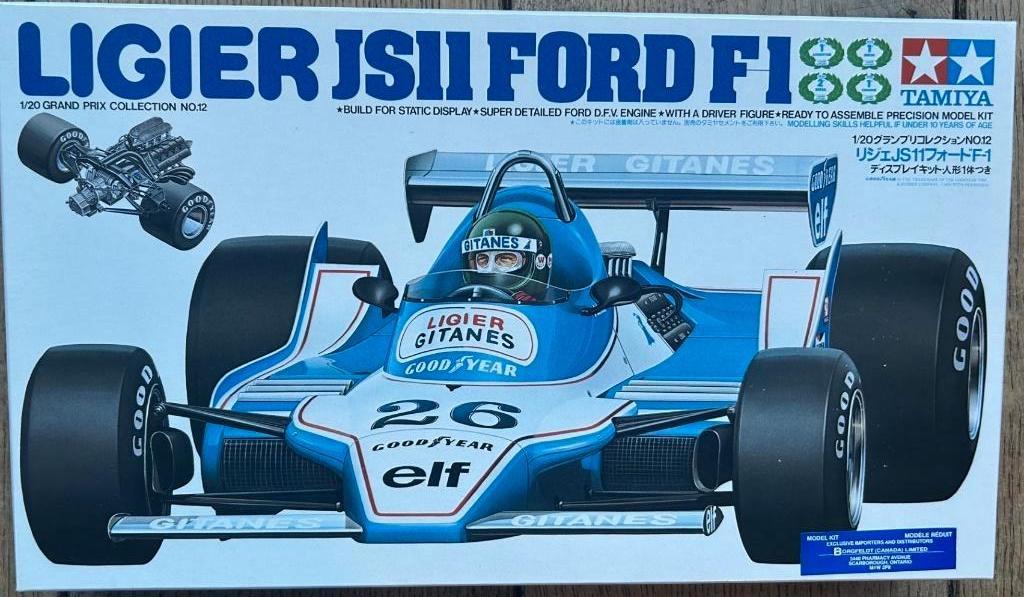 GUITARE LIGIER JSII Ford F1 ! Échelle 1:20, Neuf, Enlèvement ou Envoi, Voiture, Plus grand que 1:32