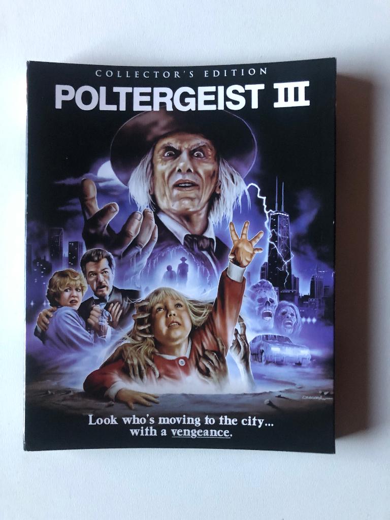 Rare slipcover poltergeist 3 scream factory, Cd's en Dvd's, Ophalen of Verzenden, Zo goed als nieuw, Horror
