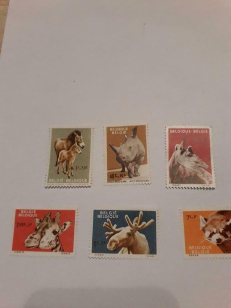 Postzegels 1961 'Ten voordele van filantropische werken', Postzegels en Munten, Postzegels | Europa | België, Ophalen of Verzenden