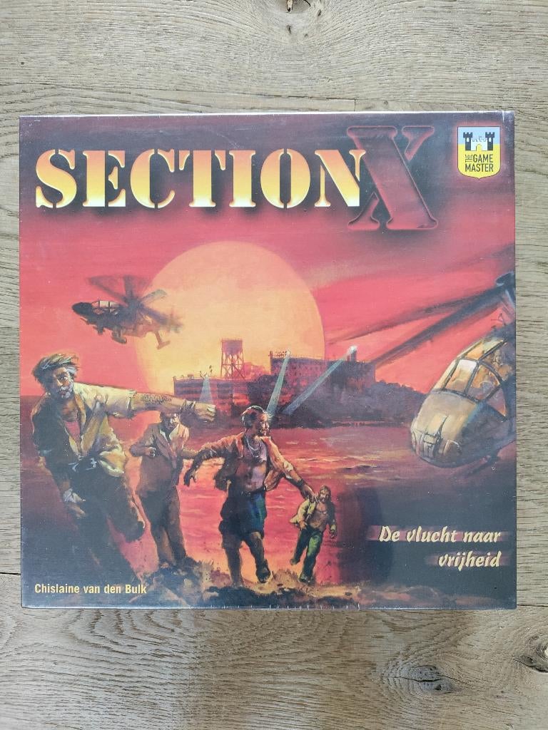 Bordspel "Section X" van The Game Master NIEUW, Een of twee spelers, Ophalen of Verzenden, Nieuw, The Game Master