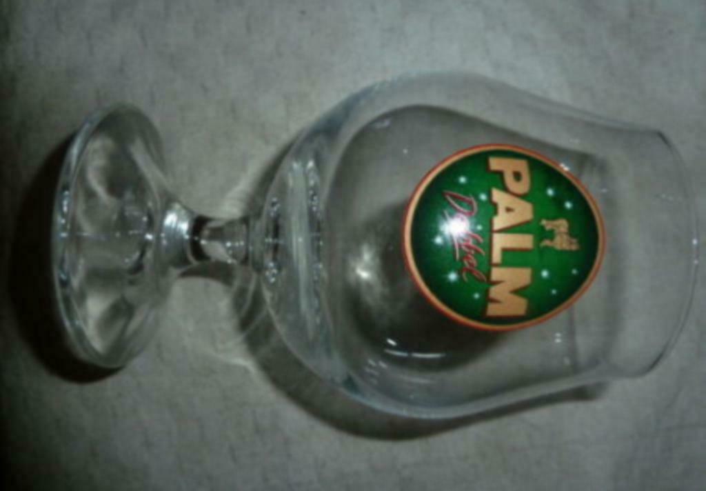 #K bier glas PALM DOBBEL Brouwerij Palm - Steenhuffel, Enlèvement ou Envoi, Neuf, Verre à bière