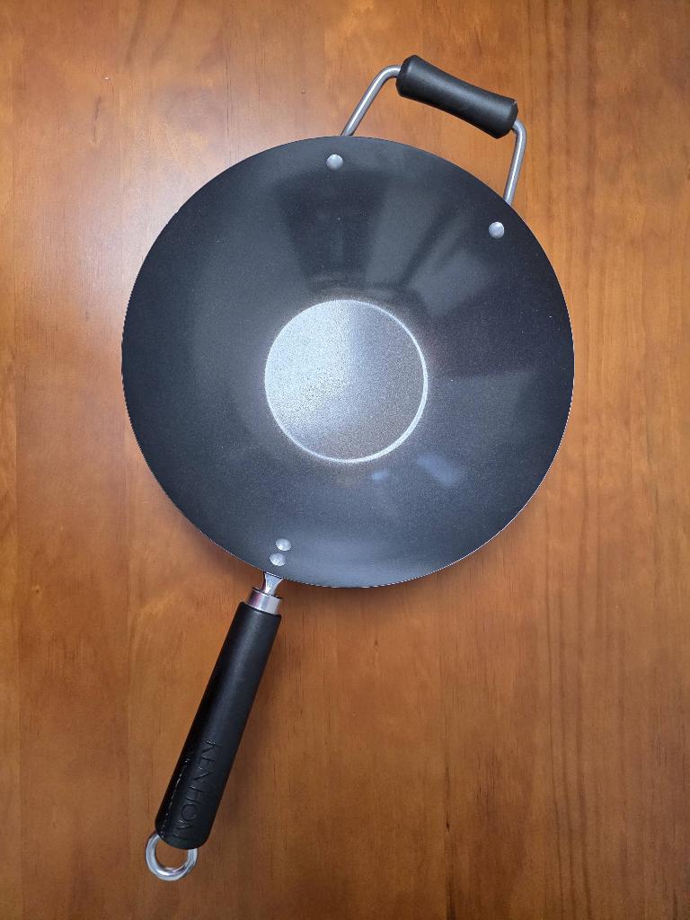 WOK 31cm - KEN HOM Excellence, Ophalen, Zo goed als nieuw, Overige materialen, Wok