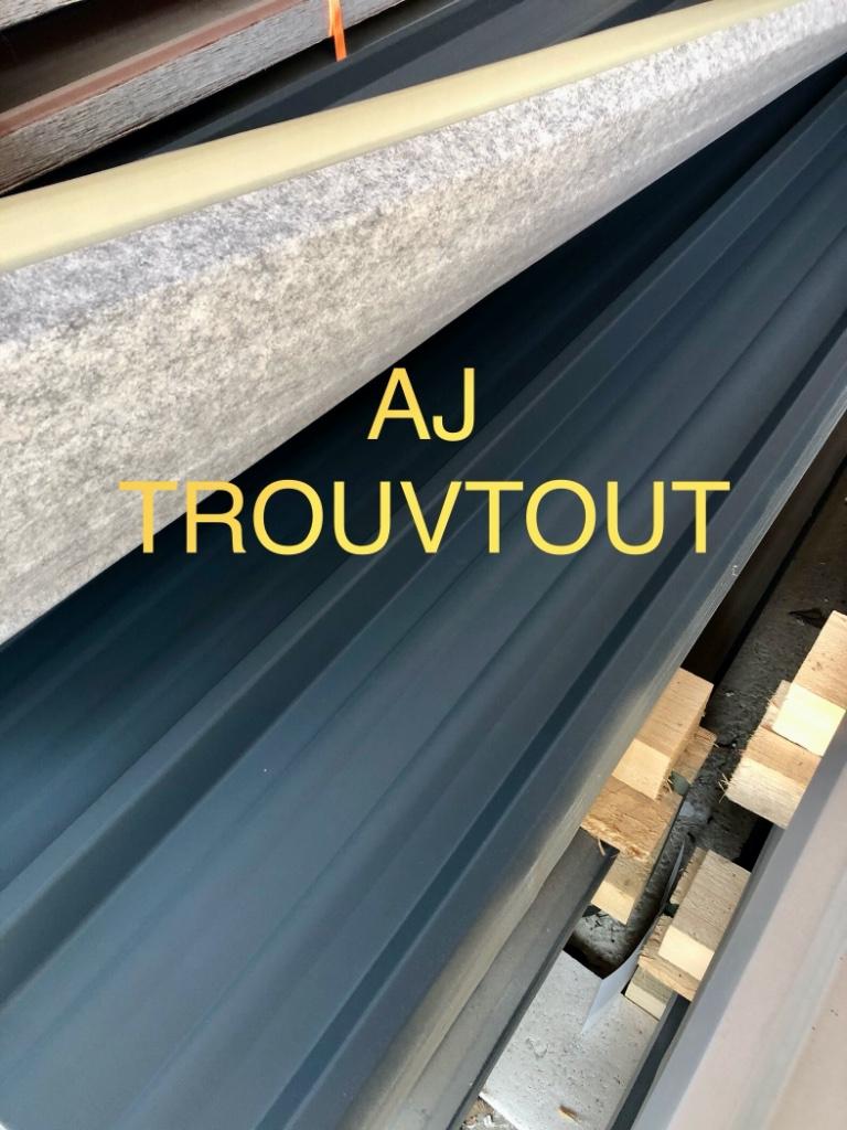 toles acier anti condensation tôle couverture 13,50€/M2 TTC, Bricolage & Construction, Tuiles & Revêtements de toit, Neuf, Gris
