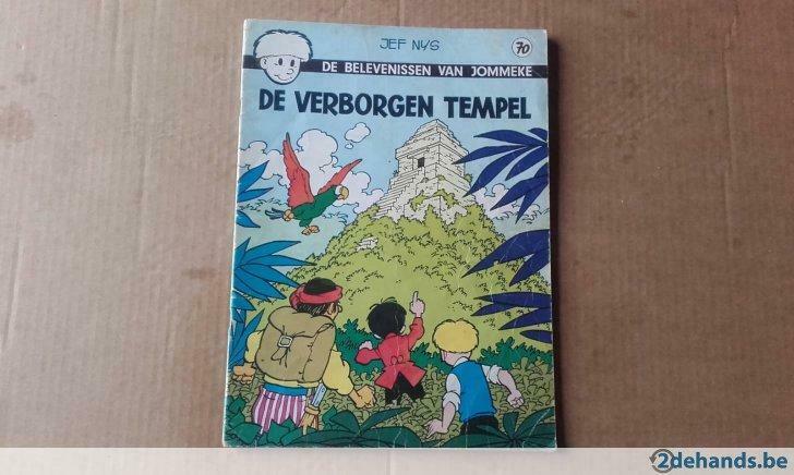 Jommeke.70.De verborgen tempel, Ophalen of Verzenden, Gelezen