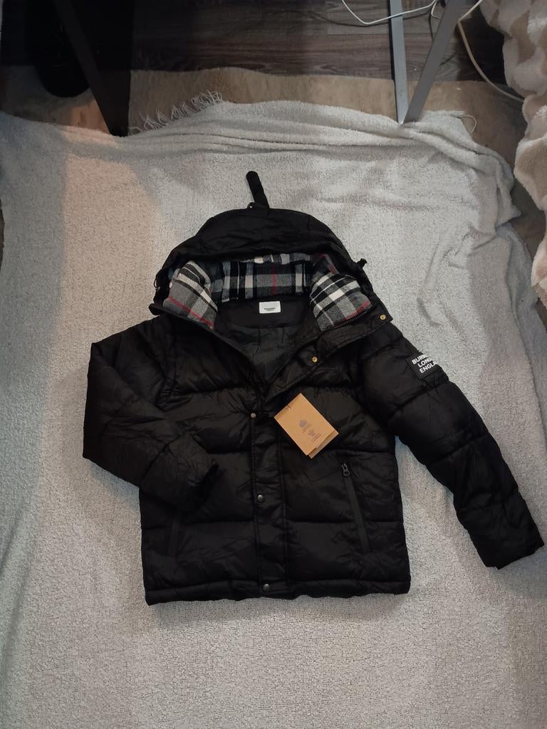 Burberry zwart donsjack, Ophalen of Verzenden, Zwart