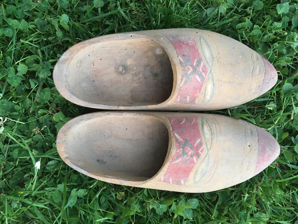 Sabots en bois décoratifs ou pour enfant, Jardin & Terrasse, Enlèvement ou Envoi, Utilisé, Enfants, Chaussures