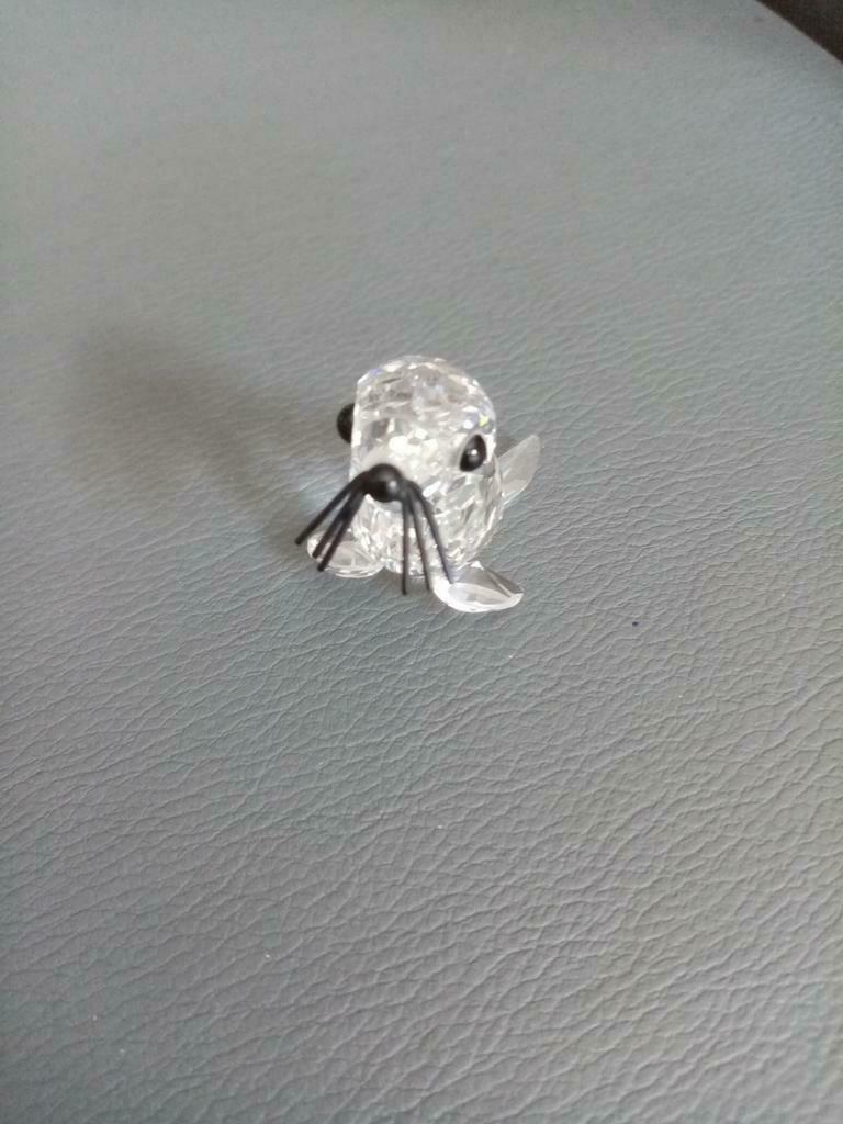 Swarovski kristal mini zeehond, Ophalen