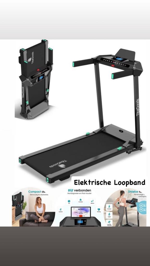 Elektrische Loopband / Led-Display / 12 Training Programma’s, Ophalen of Verzenden