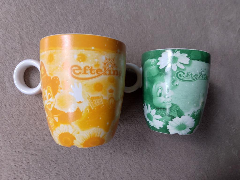2 mokken Efteling, Verzamelen, Efteling, Ophalen of Verzenden