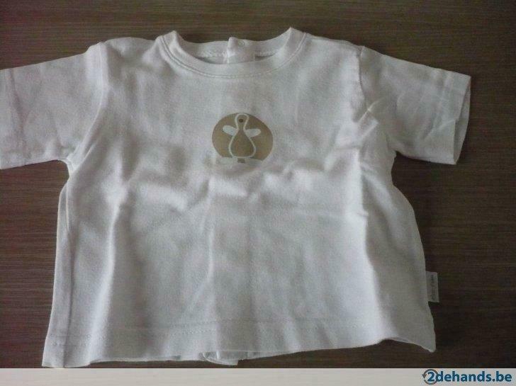 filou t-shirt maat 56, Kinderen en Baby's, Babykleding | Maat 56, Ophalen of Verzenden, Gebruikt, Jongetje, Overhemdje of Bloesje