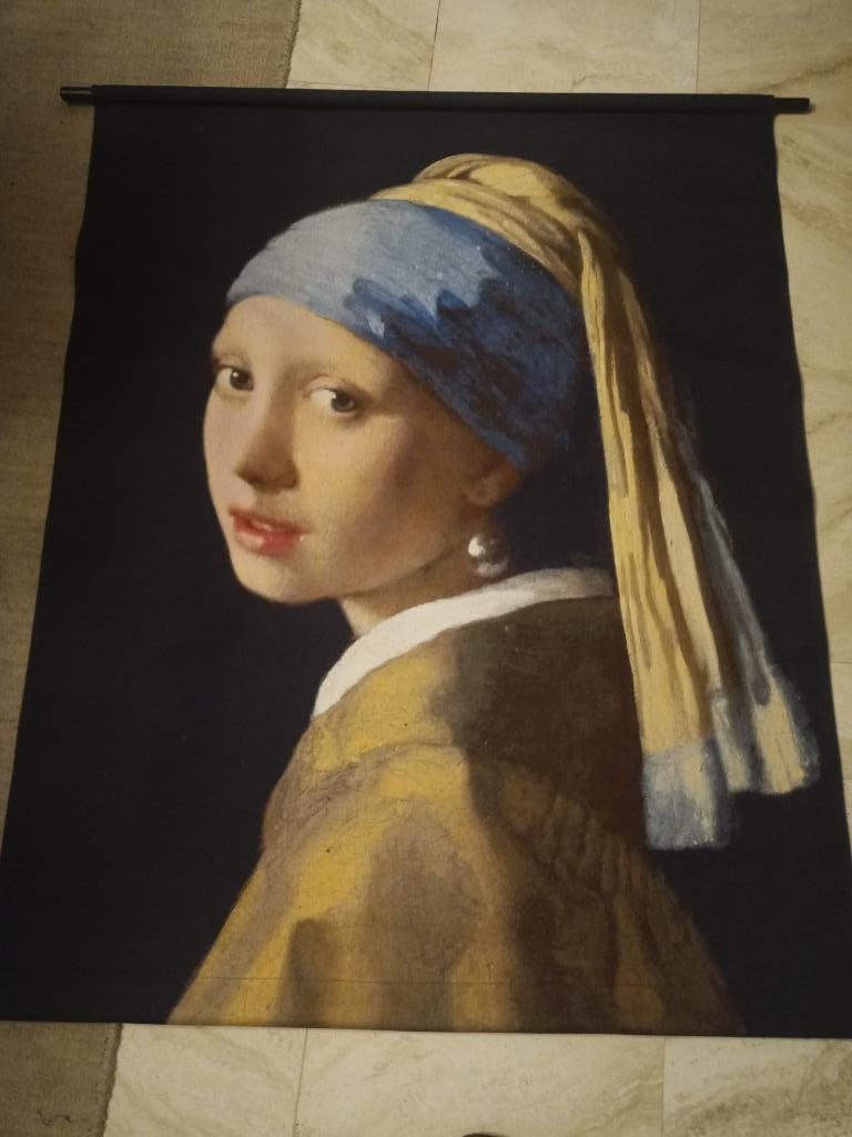 Meisje met de parel, Ophalen