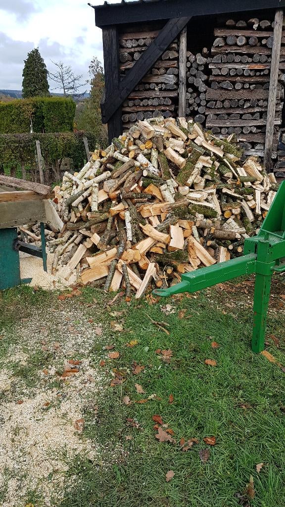 Bois de chauffage sec, 6 m³ ou plus, Enlèvement, Chêne, Bûches