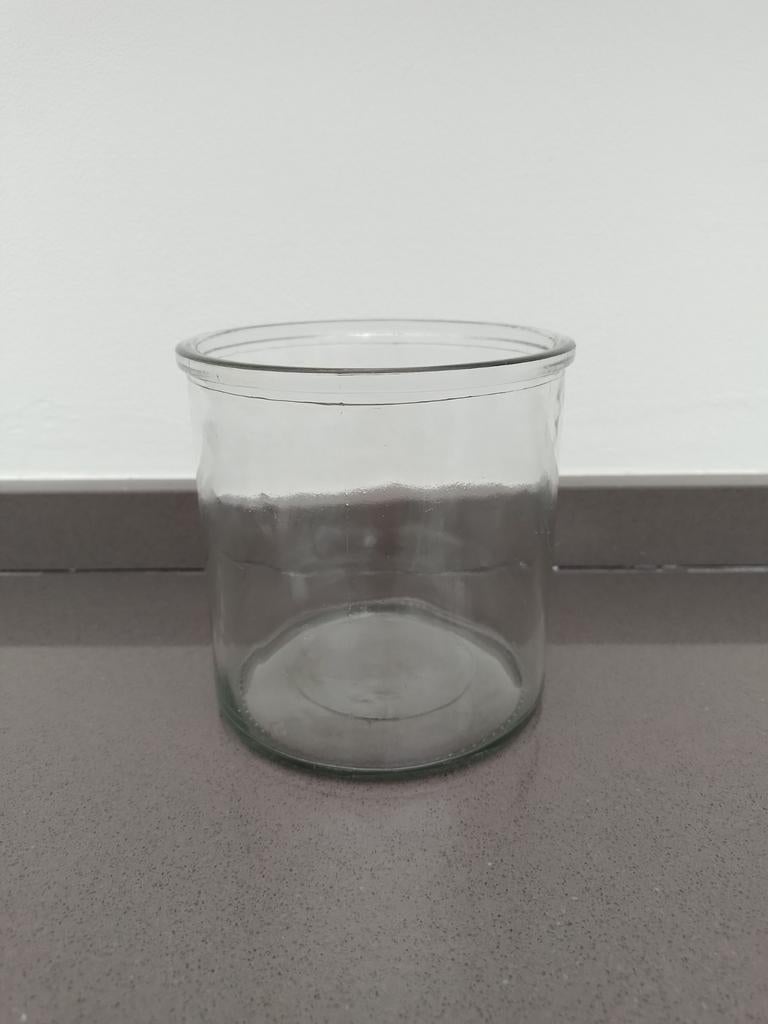 Glazen vaas, Enlèvement ou Envoi, Neuf, Verre, Moins de 50 cm