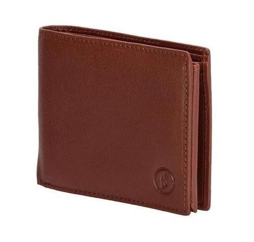 Portefeuille voor heren in Bruin Leder *Nieuw*, Handtassen en Accessoires, Portemonnees, Ophalen of Verzenden, Nieuw, Bruin, Leder