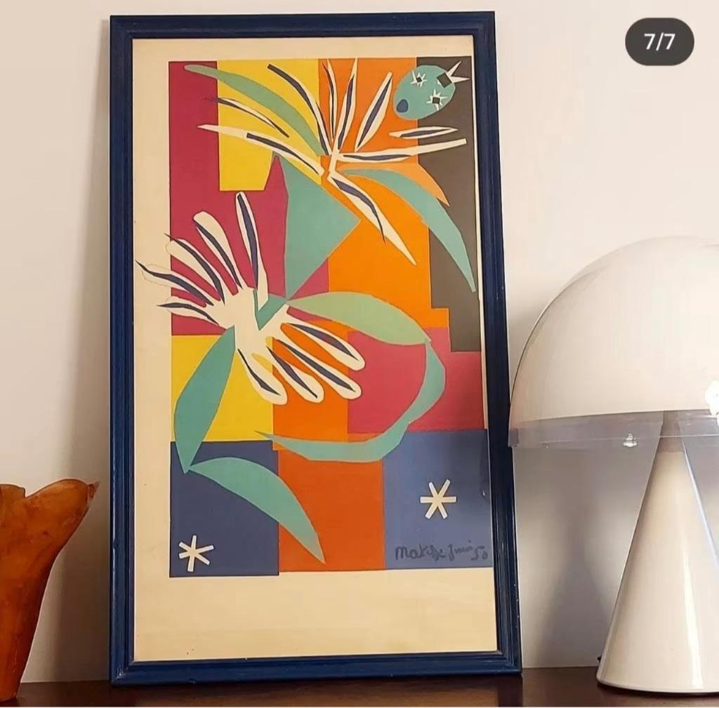 Henri Matisse litho, Ophalen