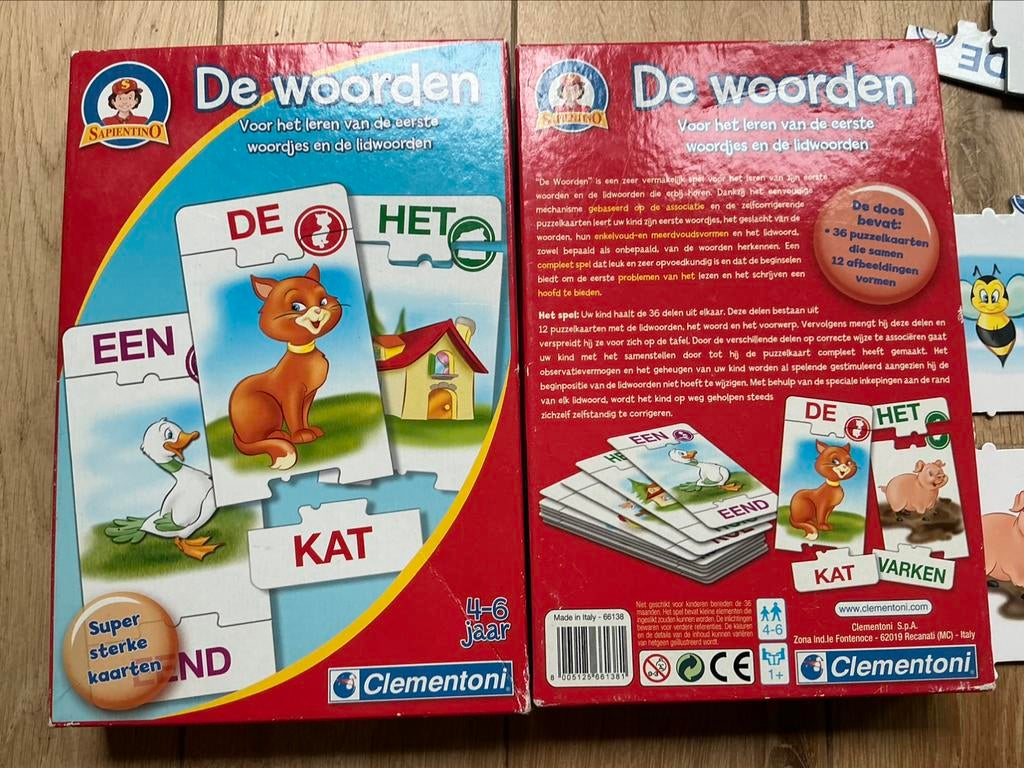 De Woorden voor het leren van eerste woordjes, Enlèvement, Comme neuf