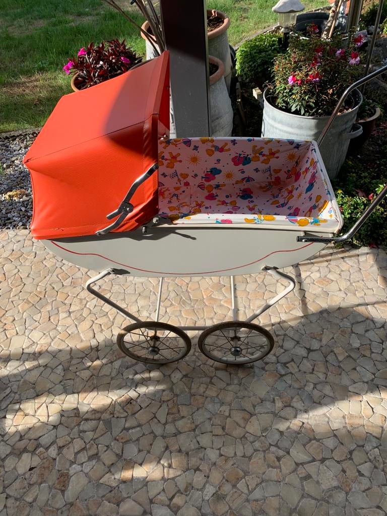 Poppenwagen jaren 60, Verzamelen, Ophalen, Gebruikt