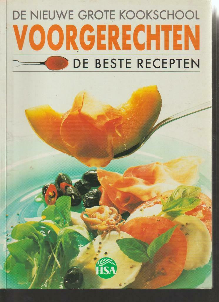 Boek : "De nieuwe grote kookschool - voorgerechten.., Verzenden