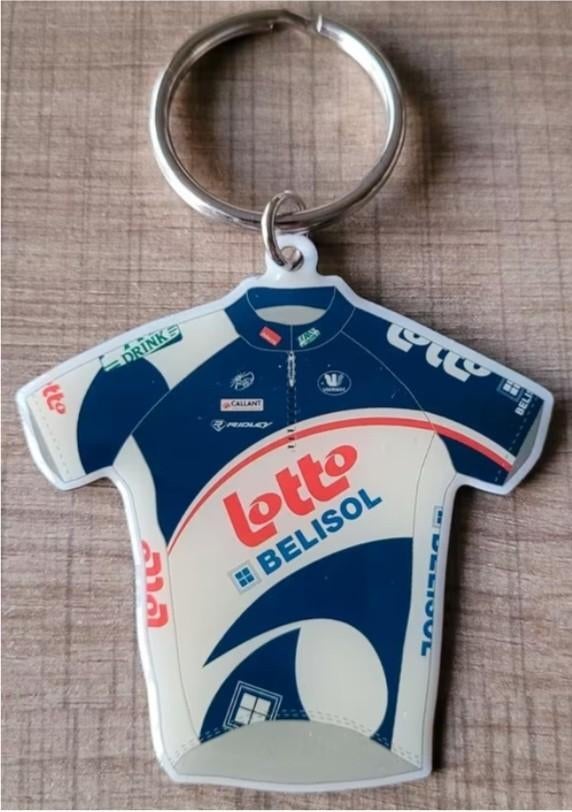 Sleutelhanger: wielrennen - Lotto-Belisol, Enlèvement ou Envoi, Comme neuf, Autres types