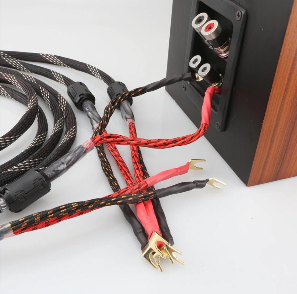 Câble hi-fi neuf pour haut-parleur, haut de gamme, Enlèvement ou Envoi, Neuf, Haut-parleurs Frontaux, Arrière ou Stéréo