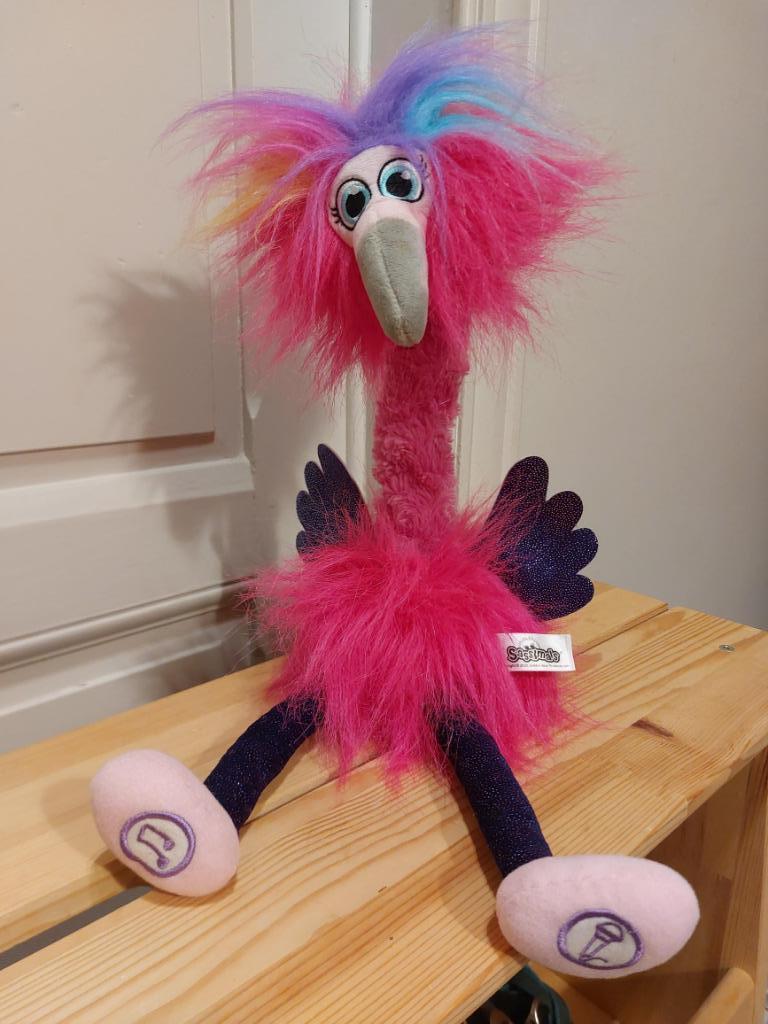 Flamand rose musical Sassimals, Enlèvement, Comme neuf, Garçon ou Fille
