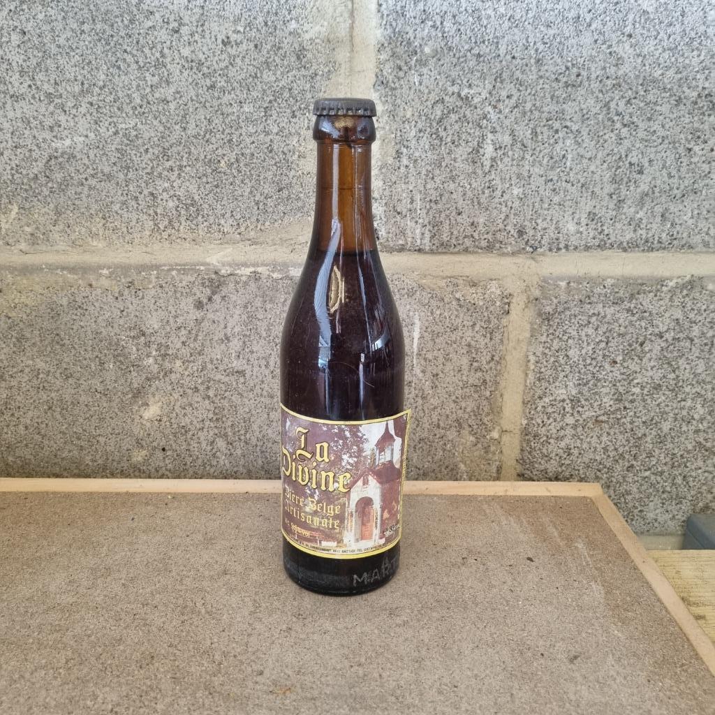 Bouteille de bière La Divine (modèle 1), Enlèvement ou Envoi, Utilisé, Bouteille(s), Autres marques