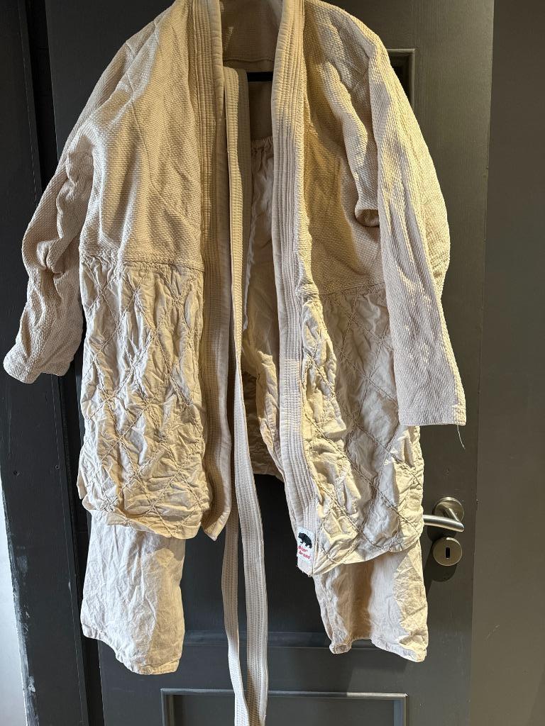 Volledige kimono vintage beer voor volwassenen uit de jaren, Ophalen of Verzenden, Gebruikt, Judo