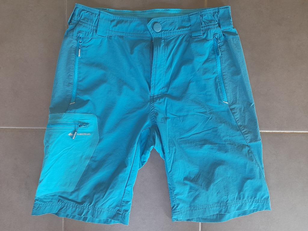 Quechua short blauw maat 38, Kleding | Dames, Maat 38/40 (M), Blauw, Ophalen of Verzenden, Zo goed als nieuw