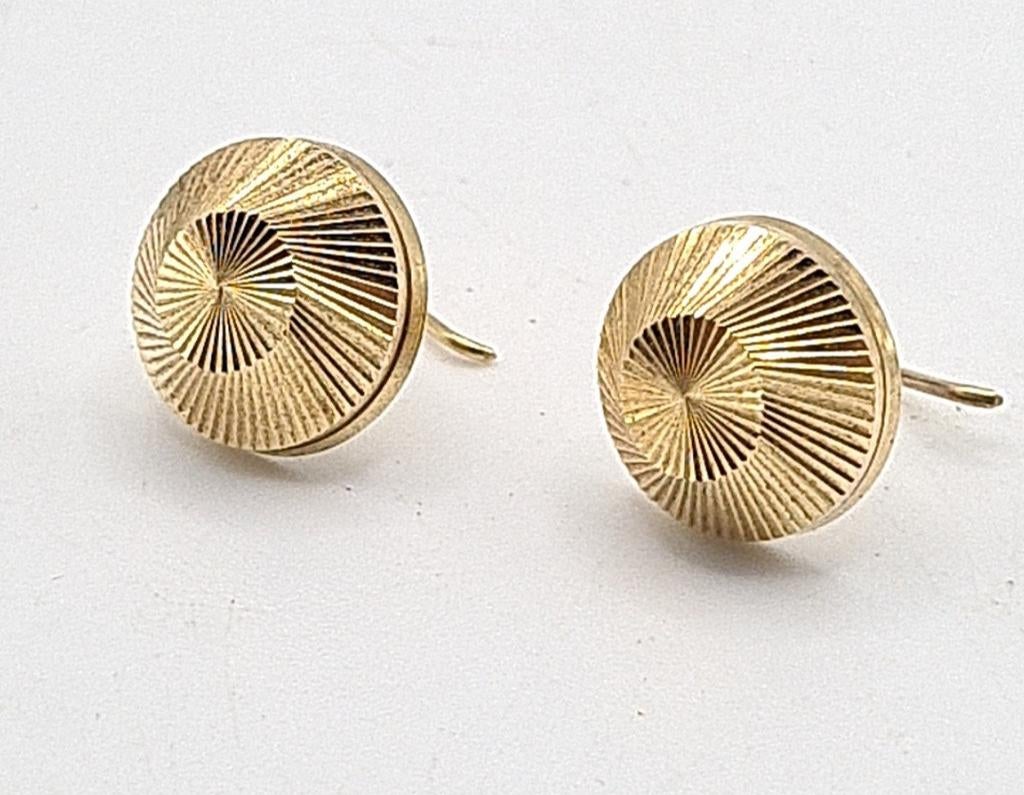 Set 585 14k gouden oorbellen, Verzenden