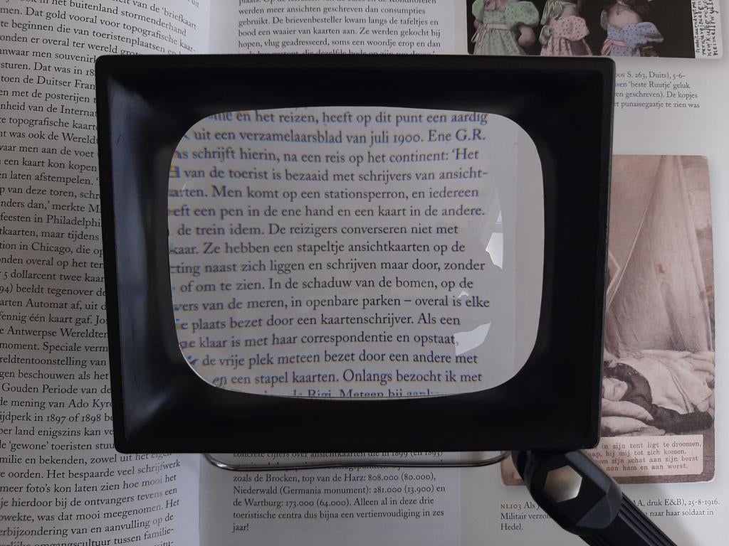 SCHWEIZER 8D Loupe de lecture qualité made in Germany, Enlèvement ou Envoi, Comme neuf, Loupe