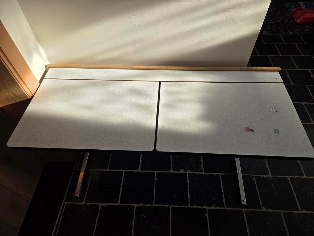 Oude schoolbank, lessenaar, Huis en Inrichting, Ophalen, Gebruikt