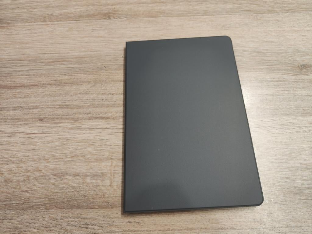 Housse de livre pour Samsung Galaxy Tab A8 gris foncé, Enlèvement, Neuf, Protection faces avant et arrière, Samsung