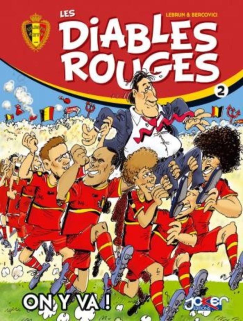 2 BD "Les diables rouges" - "Destination Brésil"et "On y va", Plusieurs BD, Enlèvement, Comme neuf