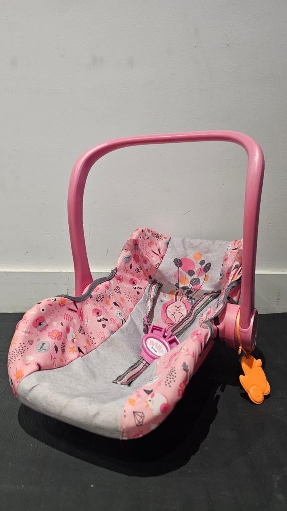 Baby Born eetstoel en maxicosi, Kinderen en Baby's, Speelgoed | Poppen, Ophalen, Zo goed als nieuw
