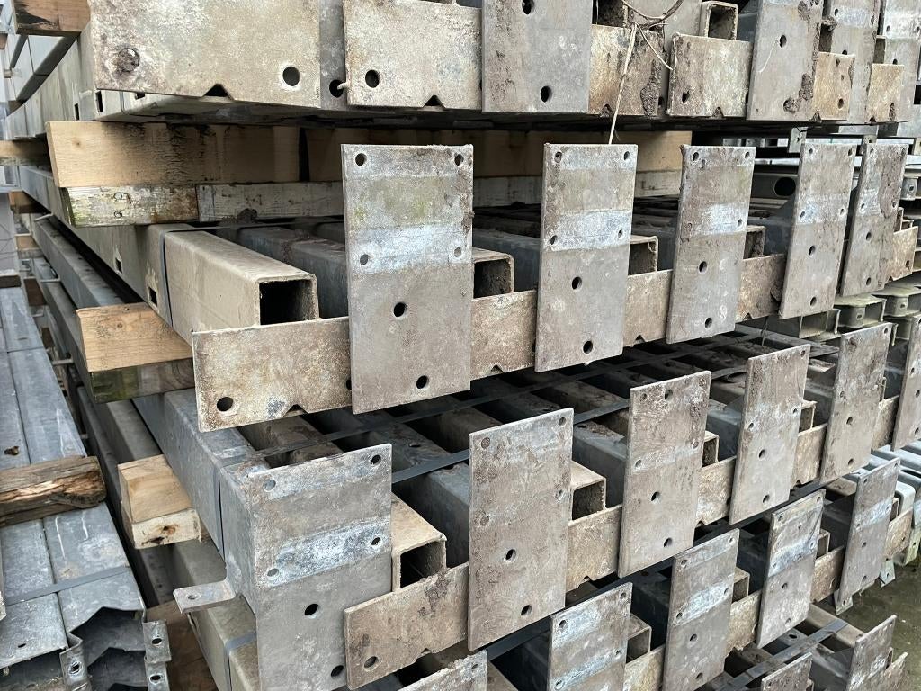 Kokerprofielen 120x50x2mm | Lengte: 4470 mm, Ophalen of Verzenden, Gebruikt, Overige materialen, Overige typen