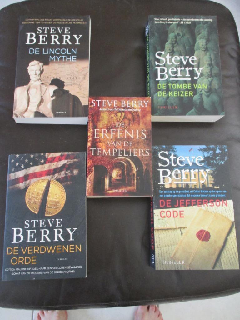 boeken van Steve Berry, Ophalen of Verzenden, Zo goed als nieuw, Amerika