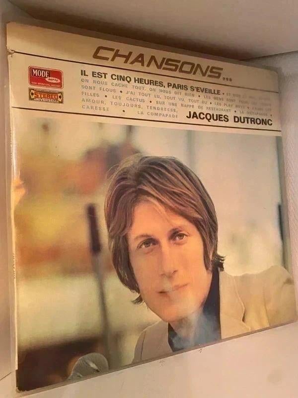 Jacques Dutronc – Chansons - France 1968, Envoi, Utilisé, Pop rock